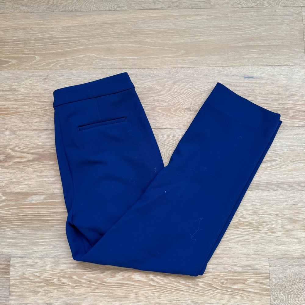 J. Crew Kate Dress Pants in Royal Blue